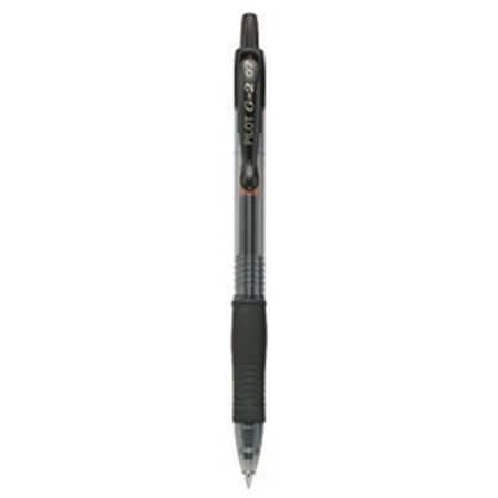 Pilot Pilot Corporation Of America 31170 UPC G2 Retractable Gel Ink Rolling Ball Pen .7mm Black 31170